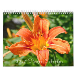 2027 Blumenkalender Kalender