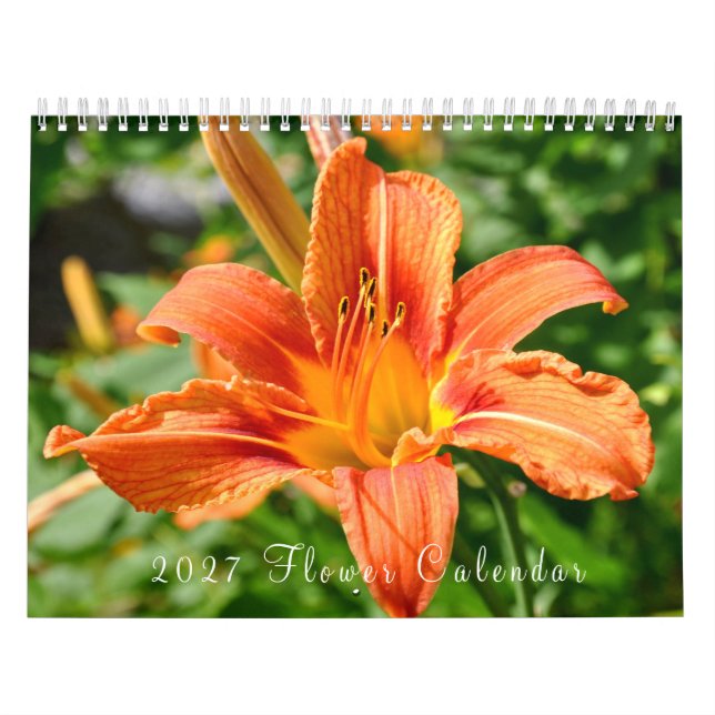 2027 Blumenkalender Kalender (Titelbild)