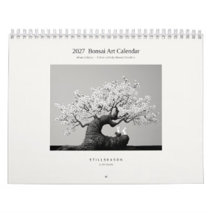 2027 Bonsai-Kunst-Mono-Wandkalender Kalender