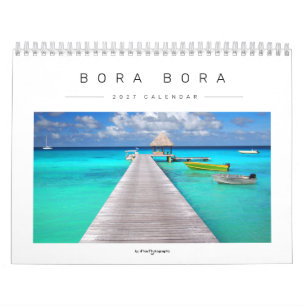 2027 Bora Bora Landschaftsfotografie Kalender