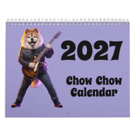 2027 Chow Chow Hund Kalender