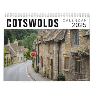 2027 Cotswolds Häuser & Städte Foto Kalender