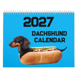 2027 Dackel-Hundekalender Kalender