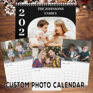2027 Einfach Moderne Individuelle 14 Fotos Familie Kalender