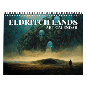 2027 Eldritch Lands 3 Dunkle Fantasy-Kunstkalender Kalender