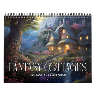2027 Fantasy Cottages Kalender