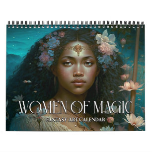2027 Frauen der Magie 2 Fantasy-Kunstkalender Kalender