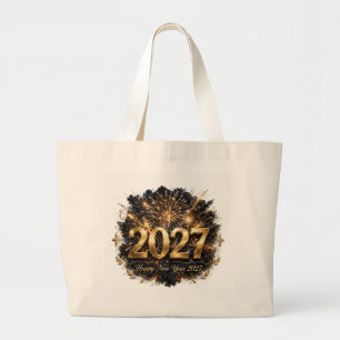 2027 Frohes neues Jahr Tragetasche