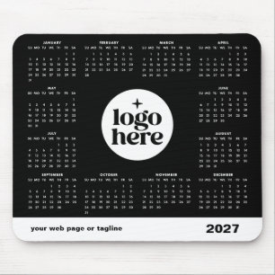2027 Geschäft Volljahres-Kalender mit benutzerdefi Mousepad