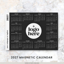 2027 Geschäftskalender mit Firmenlogo und Sonderfa