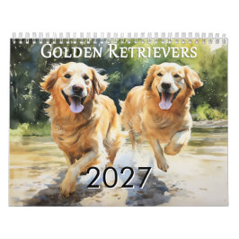 2027 Golden Retriever Kalender
