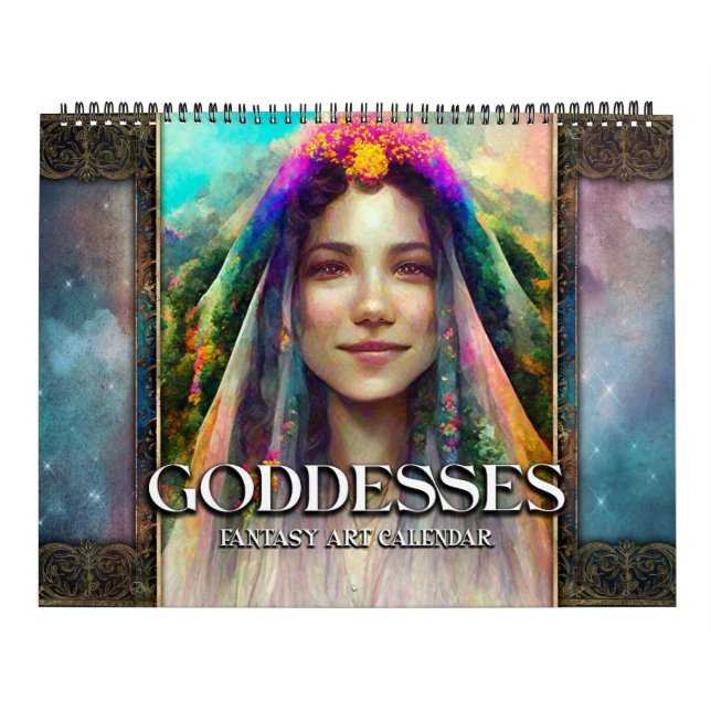 2027 Göttinnen Fantasy Art Kalender (Titelbild)