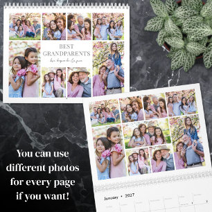 2027 Großeltern Foto Kalender