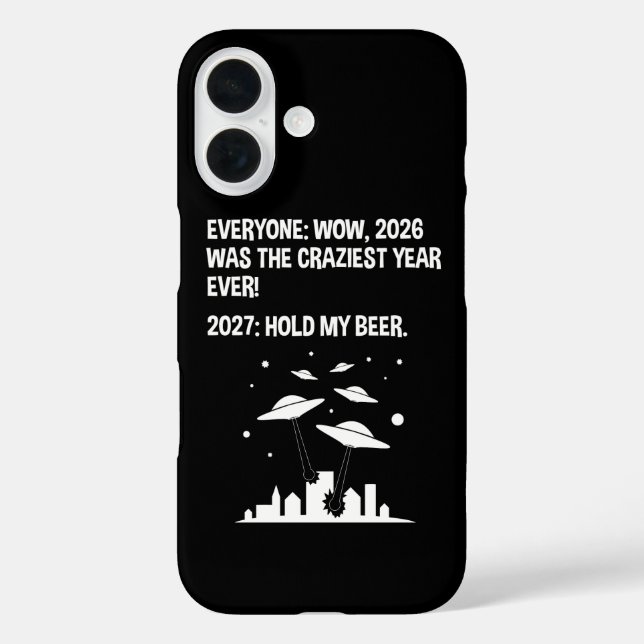 2027 Halt mein Bier Case-Mate iPhone Hülle (Rückseite)