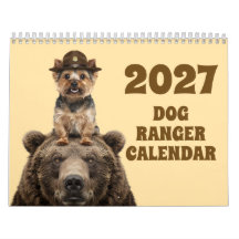 2027 Hund-Park-Ranger-Kalender