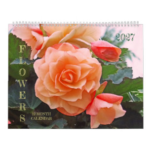 2027 KALENDER/"BLUMEN" KALENDER