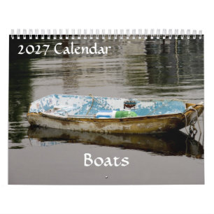 2027 Kalender- Boote Kalender