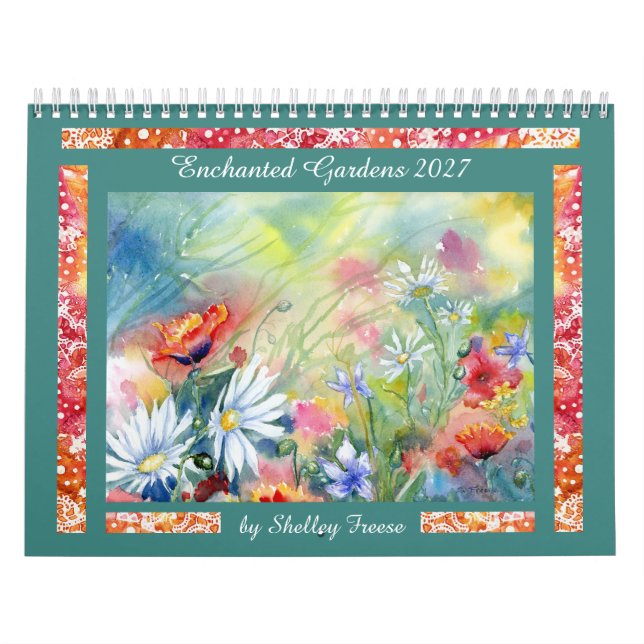 2027 Kalender Enchanted Gardens (Titelbild)