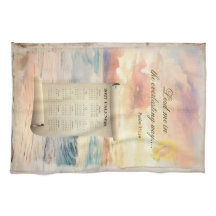 2027 Kalender Handtuch Inspirierender Psalm 139
