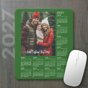 2027 Kalender mit Foto - Modern Mousepad