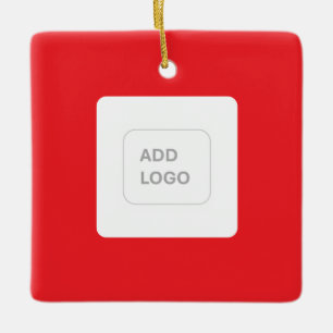 2027 Kalender Roter QR-Code Geschäftslogo Keramikornament
