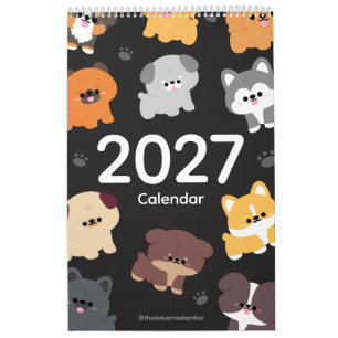 2027 Kalender Welpen