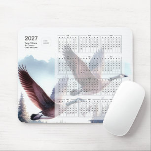 2027 Kanadagans-Wildtier-Natur-Geschäftslogo Mousepad
