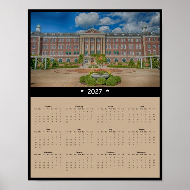 2027 Kochinstitut-Wandkalender - Hyde Park Poster (Vorne)