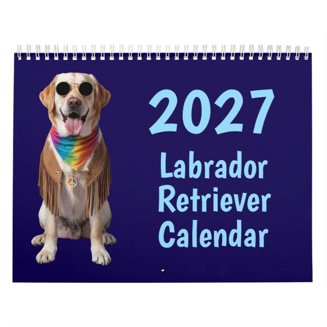 2027 Labrador Retriever-Hundekalender Kalender (Titelbild)