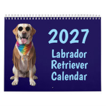 2027 Labrador Retriever-Hundekalender