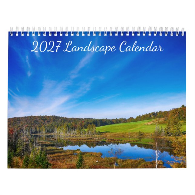 2027 Landschaft - Kalender (Titelbild)