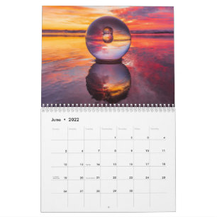 2027 Lensball Sonnenuntergangskalender Kalender