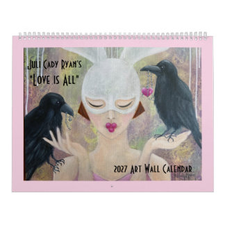 2027  Liebe ist alle launische Kunst  Kalender