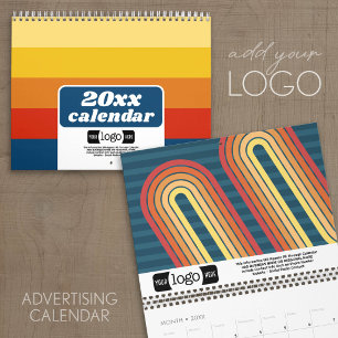 2027 Logo - Geschäftsgeschenk - Interessante Muste Kalender