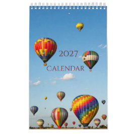 2027 Luftballon-Kalender Kalender