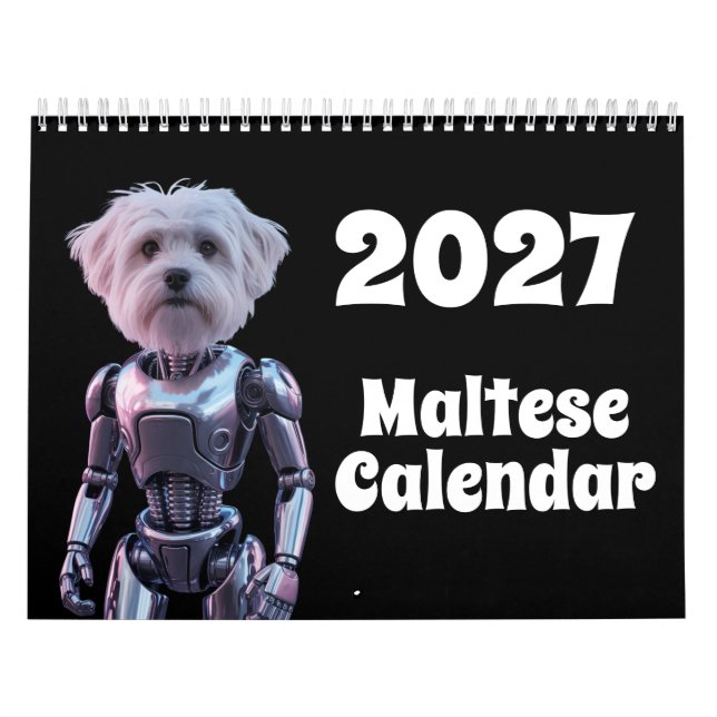 2027 Malteser-Hundekalender Kalender (Titelbild)