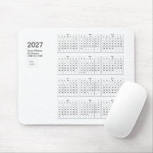 2027 Minimalist Business Logo Corporate Desk Decor