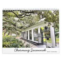 2027 Neuer Charmanten Savannah-Kalender Kalender