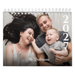 2027 Personalisierter Kalender mit benutzerdefinie