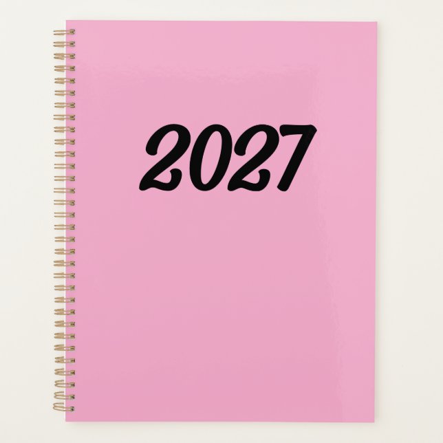 2027 Rosa Planer (Vorderseite)