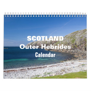 2027 Schottland Äußere Hebriden Kalender