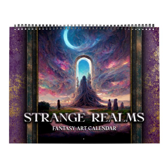 2027 Seltsame Reiche 3 Fantasy Sci-Fi-Kalender Kalender (Titelbild)