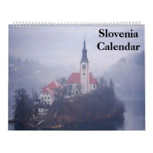 2027 Slowenien-Kalender Kalender