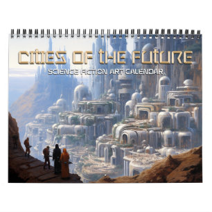 2027 Städte der Zukunft 5 Science-Fiction Kalender