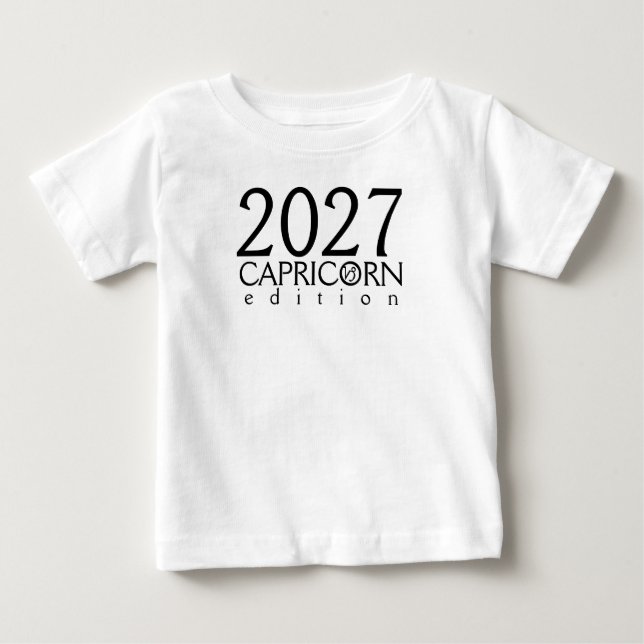2027 Steinbock Edition Baby T-Shirt (Vorderseite)