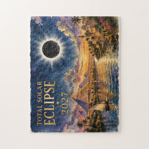 2027 Totale Sonnenfinsternis Ägypten Puzzle