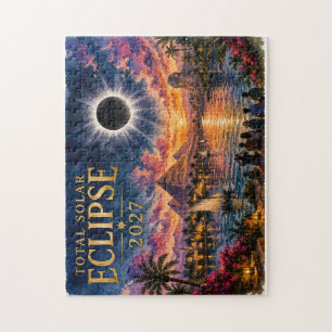 2027 Totale Sonnenfinsternis Ägypten Puzzle