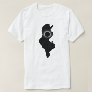 2027 Totale Sonnenfinsternis Tunesien Land T-Shirt