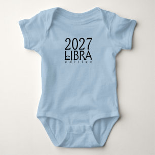 2027 Waage Edition mit Symbol Baby Strampler