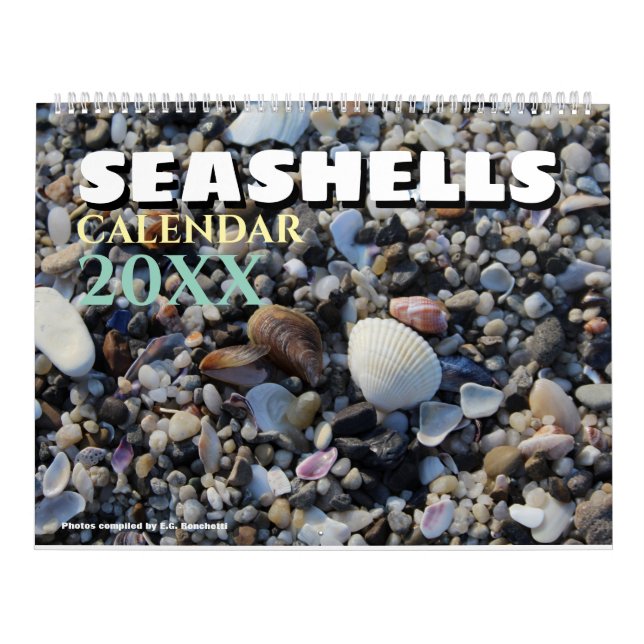 2027 Wand Strand Muscheln  Kalender (Titelbild)